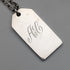 1977 British sterling silver jubilee ingot pendant and sterling silver chain, total weight 43g CJ